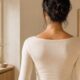 Woman with good posture representing the connection between posture and pelvic floor health after 40