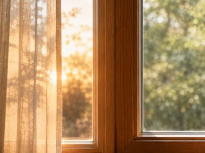 Pelvic floor symptoms come and go after 40 — wooden window frame in shifting natural light — why pelvic floor symptoms fluctuate in midlife women