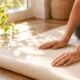How to do kegels correctly after 40 — woman’s hands resting on a yoga mat by a window